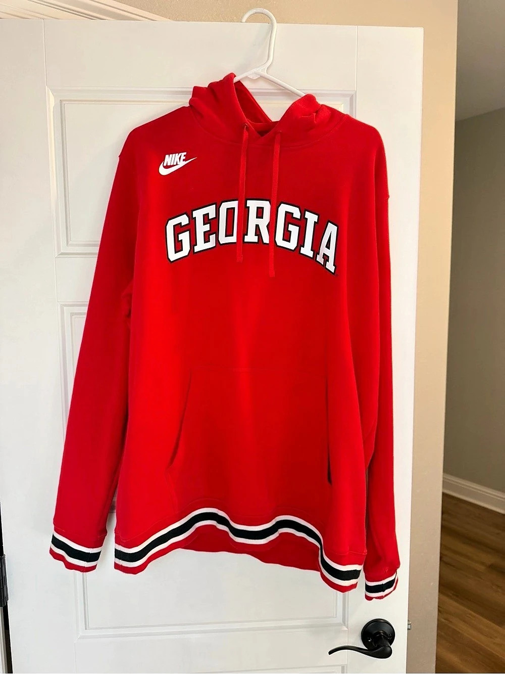 Nike Georgia Bulldogs Legacy Retro Pullover Hoodie Red XL